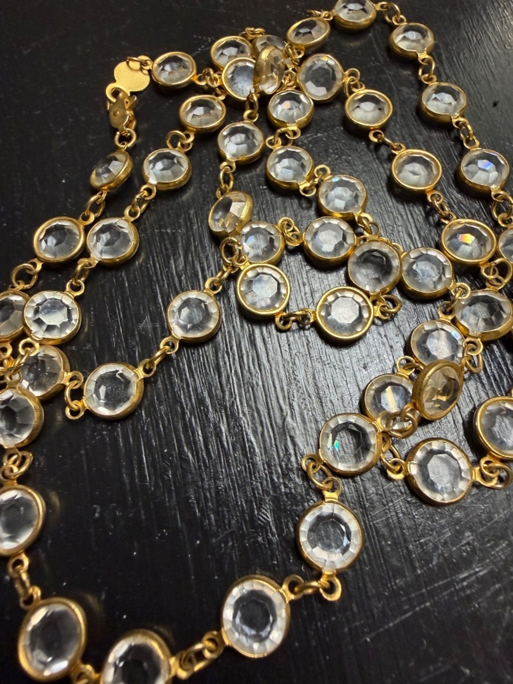 Vintage Austrian Crystal Necklace - Picture 4 of 6
